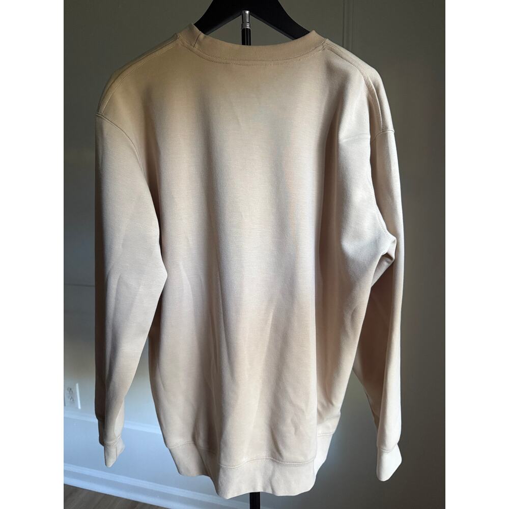 Mac Miller Album Collage Crewneck Sweatshirt Tan Sand Graphic Pullover Large L - Picture 4 of 4
